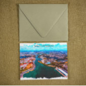 Santo Domingo Dominicaanse Republiek Panorama Uitz Briefkaart