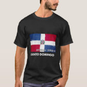 Santo Domingo Dominicaanse Republiek T-shirt (Voorkant)