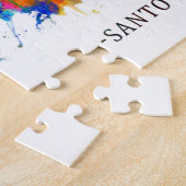 Santo Domingo Dominican Republic Skyline Legpuzzel (Zijkant)