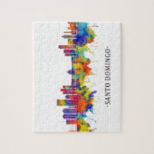 Santo Domingo Dominican Republic Skyline Legpuzzel (Verticaal)
