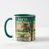 Santo Domingo Dominican Retro 60s  Mok (Links)