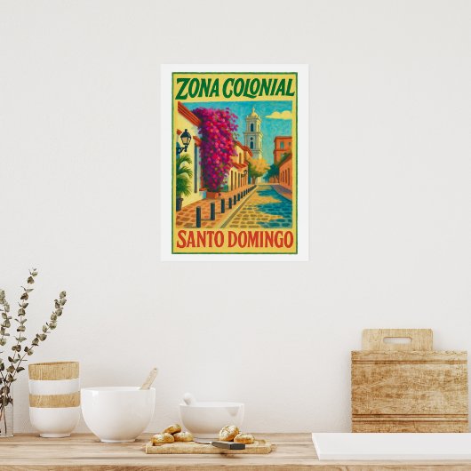 santo domingo poster (Keuken)