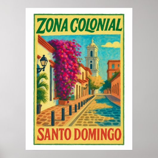 santo domingo poster (Voorkant)
