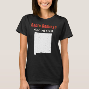 Santo Domingo Pueblo USA State America Travel New T-shirt
