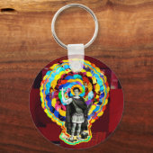 Santo Expedito (Saint Expeditus) Sleutelhanger (Voorkant)