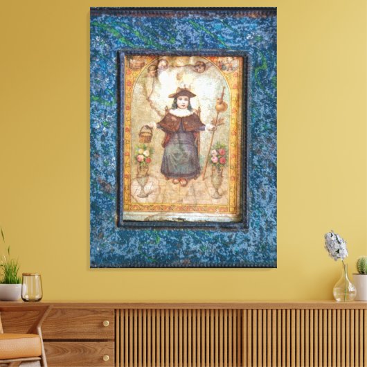 Santo Nino de Atocha Photo Block Canvas Afdruk (Insitu (Woonkamer))