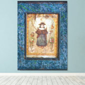 Santo Nino de Atocha Photo Block Canvas Afdruk (Insitu (Houten vloer))