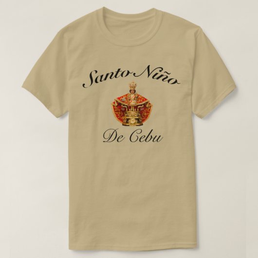 Santo nino de Cebu viva pit senor Long T-shirt (Design voorkant)