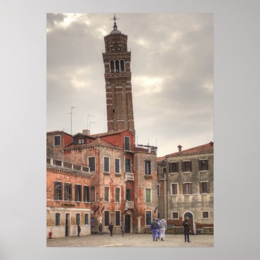 Santo Stefano in Venetië Poster (Voorkant)