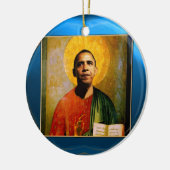 SANTOBAMA Blue Sapphire Keramisch Ornament (Links)