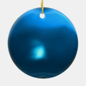SANTOBAMA Blue Sapphire Keramisch Ornament (Achterkant)
