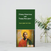 SANTOBAMA FEESTDAGENKAART (Staand voorkant)