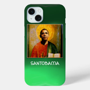 SANTOBAMA Green iPhone 15 Mini Hoesje