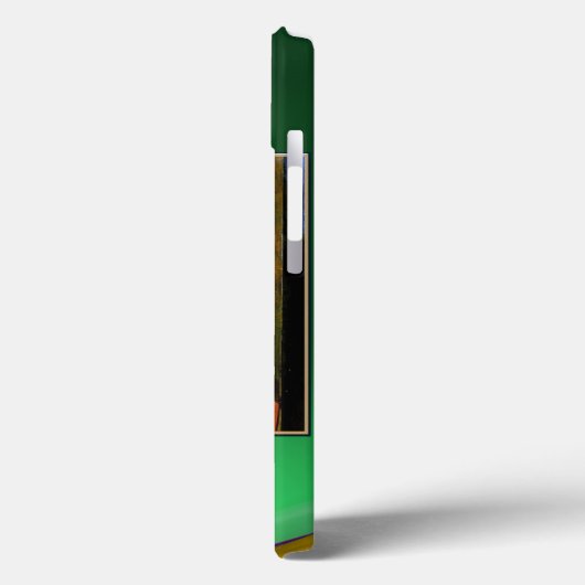SANTOBAMA Green Case-Mate iPhone Case (Achterkant / Links)