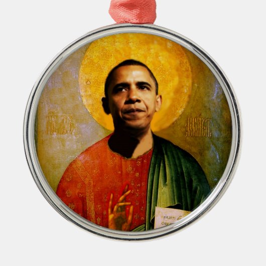 SANTOBAMA METALEN ORNAMENT (Voorkant)