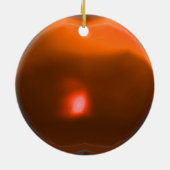 SANTOBAMA Oranje Agate Keramisch Ornament (Achterkant)