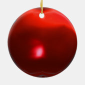 SANTOBAMA Red Ruby Keramisch Ornament (Achterkant)