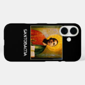 SANTOBAMA, zwart Case-Mate iPhone Case (Achterkant (horizontaal))