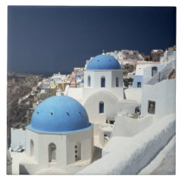 Santoirini Island Greece Ceramic Tegel Tegeltje