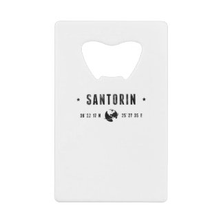 Santorin Creditkaart Flessenopener