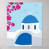 Santorini 01 poster (Voorkant)