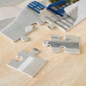 Santorini 1 legpuzzel (Zijkant)