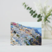 Santorini 2 Briefkaart (Staand voorkant)