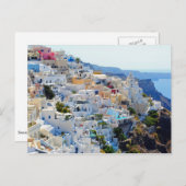 Santorini 2 Briefkaart (Voorkant / Achterkant)