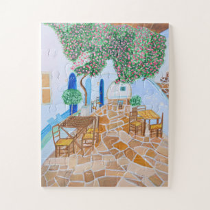 Santorini 2 Griekenland puzzel