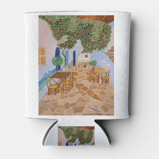 Santorini 5 blikjeskoeler (Voorkant)