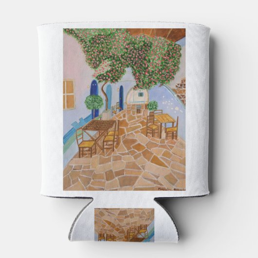 Santorini 5 blikjeskoeler (Achterkant)