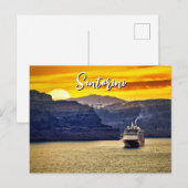 Santorini Aankondigingskaart (Voorkant / Achterkant)
