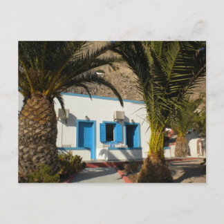 Santorini Ancient Thira Foto Colette Guggenhei M Briefkaart
