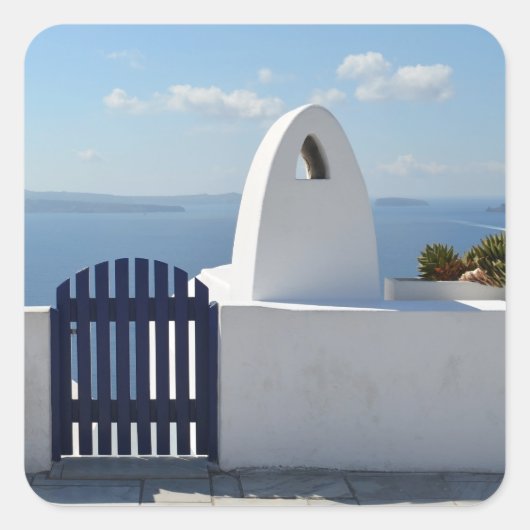 Santorini Architecture Stickers (Voorkant)