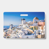 Santorini badge (Achterkant)