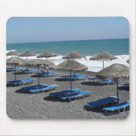 Santorini Beach, Griekenland Muismat