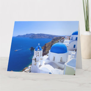 Santorini Bedankkaart
