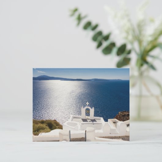 Santorini - Bell-toren in het briefkaart Oia (Staand voorkant)