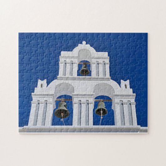 Santorini Bells Puzzle Legpuzzel (Horizontaal)
