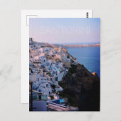 Santorini briefkaart (Voorkant / Achterkant)