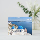 Santorini Briefkaart (Staand voorkant)