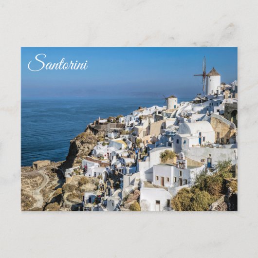 Santorini Briefkaart (Voorkant)