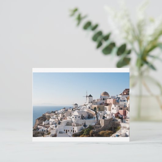 Santorini Briefkaart (Staand voorkant)