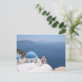 Santorini Briefkaart (Staand voorkant)