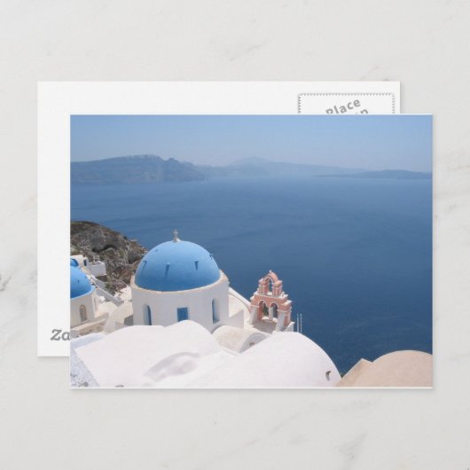 Santorini Briefkaart (Voorkant / Achterkant)