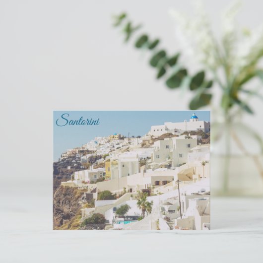 Santorini Briefkaart (Staand voorkant)