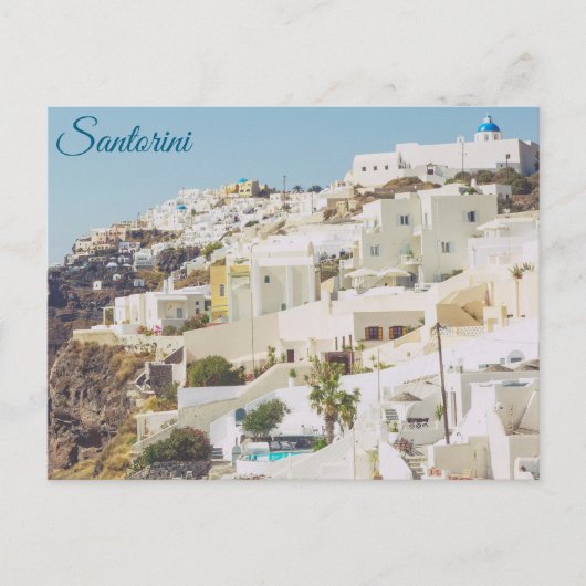 Santorini Briefkaart (Voorkant)