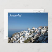Santorini Briefkaart (Voorkant / Achterkant)