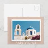 Santorini Briefkaart (Voorkant / Achterkant)