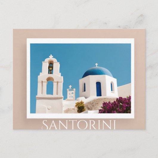 Santorini Briefkaart (Voorkant)